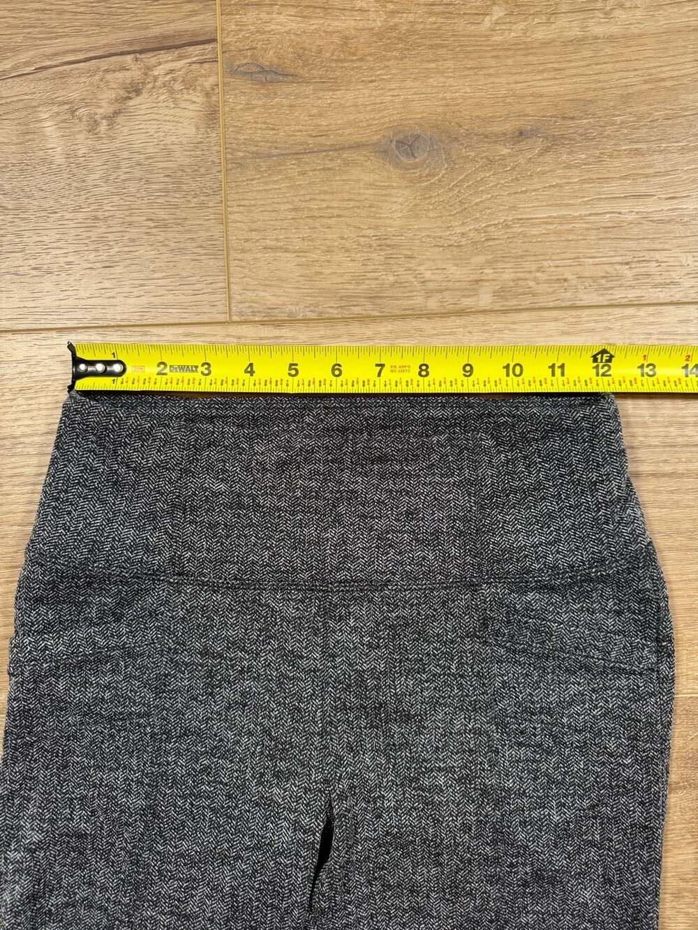 Athleta Delancey Herringbone Tight Leggings Gray Commuter Ponte Pants S - Picture 5 of 15